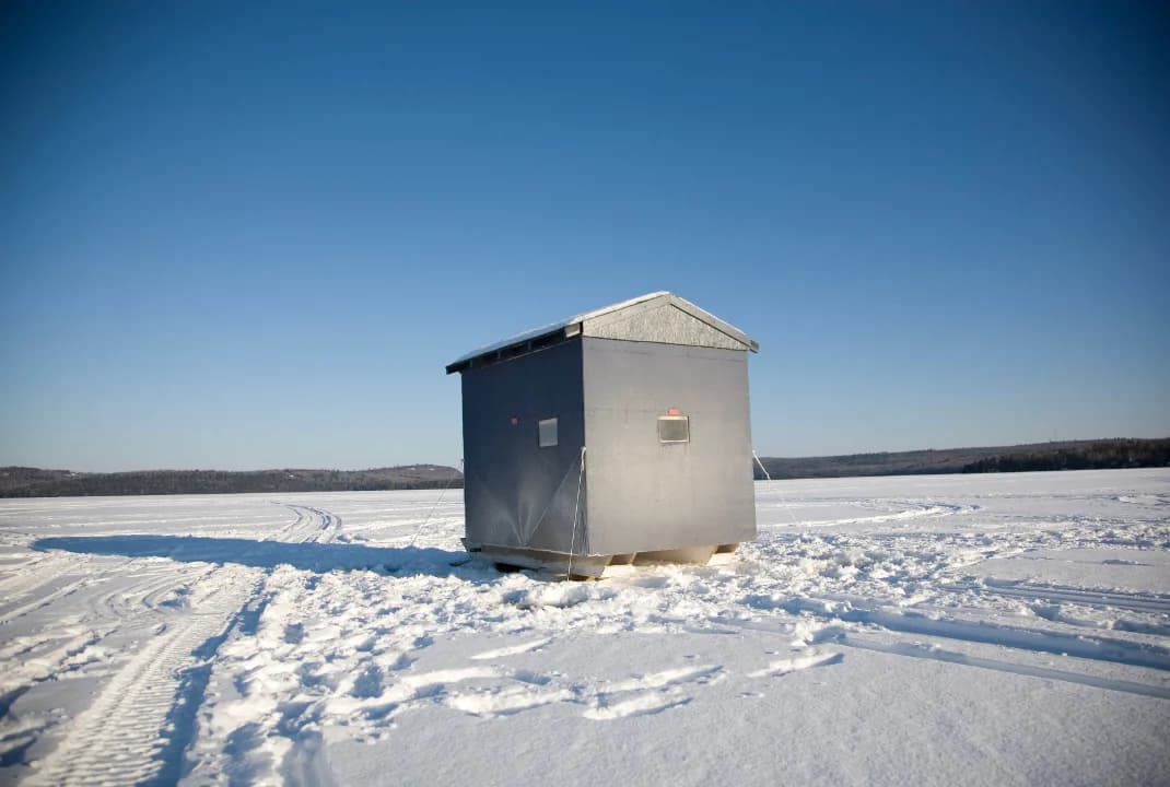 ice fishing minocqua